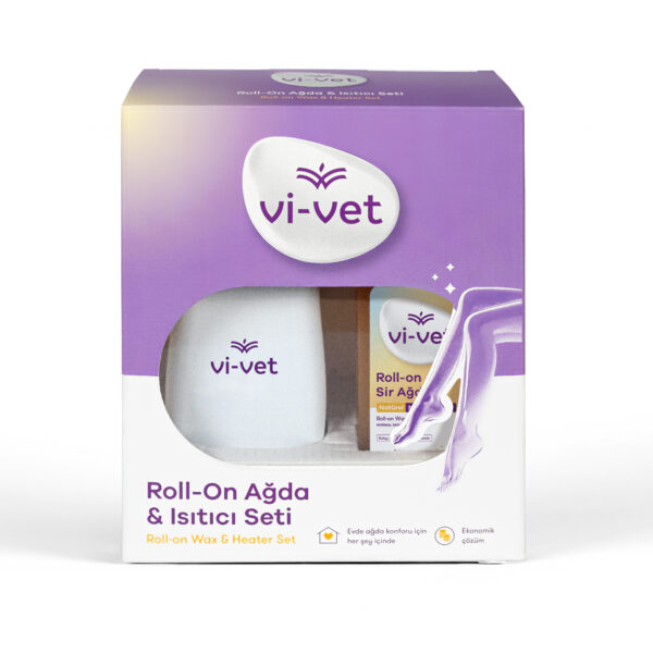 КОМПЛЕКТ РОЛКА ЗА ДЕПИЛАЦИЯ + НАГРЕВАТЕЛ НА VIVET